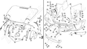 CARROSSERIE SPITFIRE MK4 BLOC AVANT