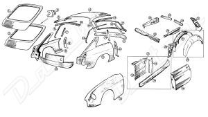 CARROSSERIE MGB-GT