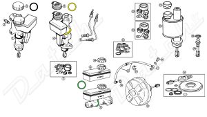 MAITRES CYLINDRE DE FREINS MINI