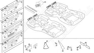 GARNITURES MGB-GT