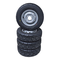 JANTE MINI COOPER S (ACIER) 3,5X10 GRIS  (YOKO A-032R) PAR 4