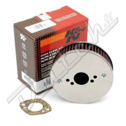  FILTRE A AIR HS2/H2 CAMEMBERT (TROU CENTRAL) "K&N"