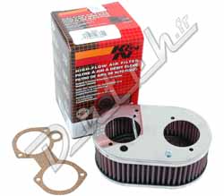 K&N WEBER 45DCOE FILTER 2.5"DEEP