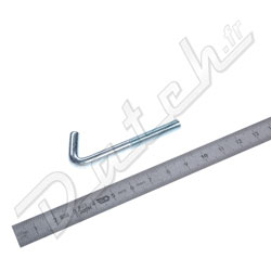 BATTERY BOLT FRONT WITH A HOOK END 5.5MM LONG (2.25")