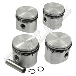 PISTON SERIE-A  998cc (10.3:1) AXE FLOTTANT/PRESSFIT (+40) LES 4