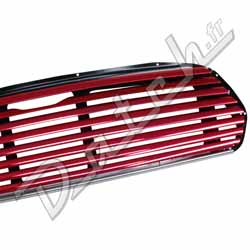 CALANDRE MINI 1967-2000 "COOPER" OUVERTURE EXTERIEUR (ROUGE)