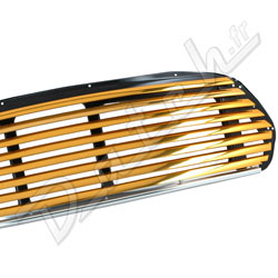 CALANDRE MINI 1967-2000 "COOPER" OUVERTURE INTERIEUR (GOLD)