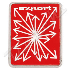 BADGE DE TRIANGLE DE PORTE MINI INNOCENTI "EXPORT"