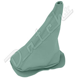 SOUFFLET DE LEVIER DE VITESSES MINI 1973-2000 (VERT CLAIR) CUIR