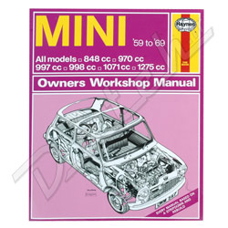 LIVRE/MANUEL D'ATELIER MINI 1959-1969 (HAYNES)