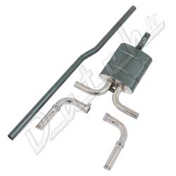 MANIFLOW ARBARTH TWIN ADJUSTABLE OUTLET EXHAUST SYSTEM