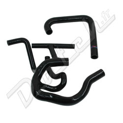 KIT DURITES REFROIDISSEMENT/CHAUFFAGE MINI 1996-2000 MPI (SILICONE) NOIR