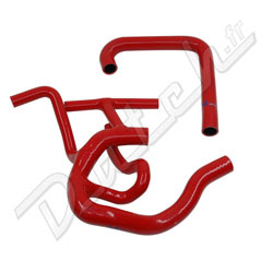 KIT DURITES REFROIDISSEMENT/CHAUFFAGE MINI 1996-2000 MPI (SILICONE) ROUGE
