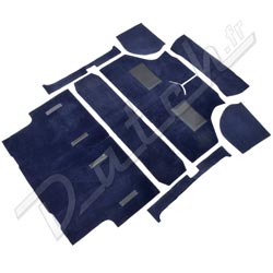 MOQUETTE MINI DE 1959 A 1973 (NAVY) "LUXE"
