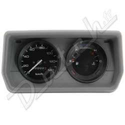 BLOC COMPTEURS MINI FACE AU VOLANT (DOUBLE)  998 (GRIS CLAIR)