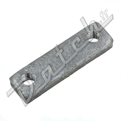 CONTRE-PLAQUE/ECROU DE SUPPORT D'AMORTISSEUR MINI AVANT SUPERIEUR