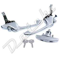 POIGNEE EXTERIEURE MINI (LES 3) 1969-2000 (CHROME)