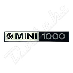 BADGE DE CALANDRE MINI CLUBMAN 1000