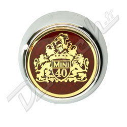BADGE DE CAPOT MINI 1999 "MINI 40"