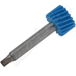 PIGNON DE CABLE DE COMPTEUR MINI 18 DENTS (BLEU)