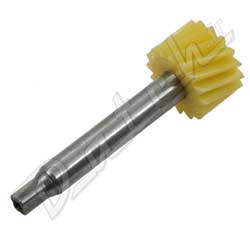 PIGNON DE CABLE DE COMPTEUR MINI 3.2 (16 DENTS) JAUNE