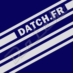BANDES LATERALES DATCH.FR (ARGENT)