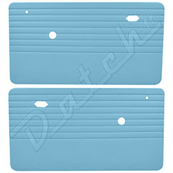 GARNITURE INTERIEURE MINI (BLEU CLAIR) 8COTES (PORTE) 1969-2000