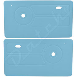 GARNITURE INTERIEURE MINI (BLEU CLAIR) CLASSIQUE (PORTE) 1969-2000