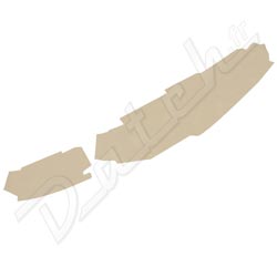 FOND DE TDB MINI (FACE AU VOLANT) CAG (BEIGE CLAIR)