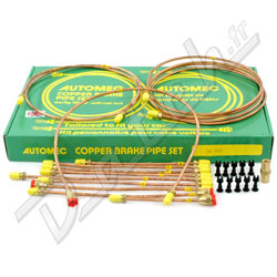  KIT DE DURITE/CANALISATION DE FREIN MINI (M/C SIMPLE) TAMBOUR (CAD)