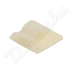 COLLIER (FIXATION) AUTOCOLLANT (PLASTIQUE BLANC)