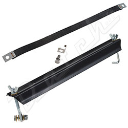 KIT DE FIXATION DE CAPOT CACHE BATTERIE MINI 1990-2000 (BARRE INCLUSE)