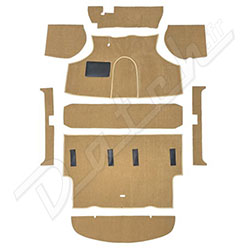 MOQUETTE MINI BERLINE 1973-1996 "LUXE" BEIGE (BOITE ROD CHANGE) NON THERMO