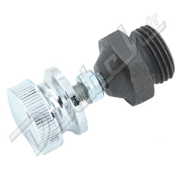 KIT DE REGLAGE DE PRESSION D'HUILE SERIE-A (MOLETTE) CHROME