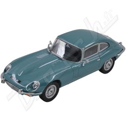 MINIATURE JAGUAR (1/43eme) TYPE-E V12 COUPE (LIGHT BLUE) OXFORD