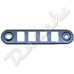 PORTE-INTERRUPTEURS MINI 1967-1992 (4 INTER/TROU EN D) NOIR
