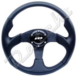 STEERING WHEEL,M RANGE BLACK MOULDED RIM
