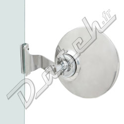 RETROVISEUR "PINCE" PLAT (ROND)