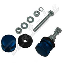 BOUTONS DE CALANDRE ALU (BLEU)