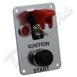 STARTER SAFETY PANEL PUSH BUTTON TYPE AND LIGHT