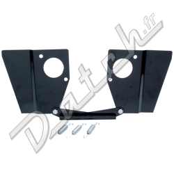PLAQUE PARE-FEU (DOUBLE HS4) SERIE-A (NOIR)