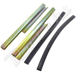 GUIDE LEVE-VITRE MINI 1969-2000  (LA PAIRE) + JOINTS (UN COTE)