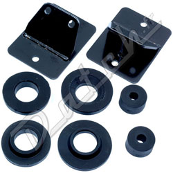 SILENT-BLOC DE BERCEAU AVANT MINI (METAL ET POLY) KIT COMPLET