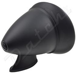 MIRROR TORPEDO STYLE BLACK FINISH