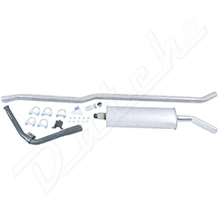 BASIC RC40 EXHAUST SYSTEM + MAGIC PIPE AND FITTING KIT(850-1000-1100)