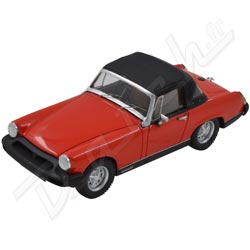 MINIATURE MG MIDGET (1/43eme) 1500 1974 (ROUGE) SPARK