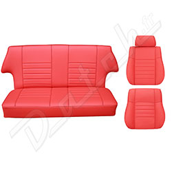  PACK DE HOUSSE DE SIEGE MINI 1993-1995 (ROUGE TARTAN)