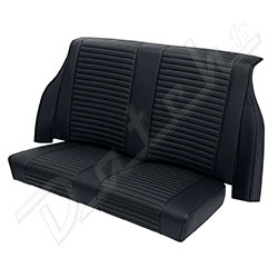 R/SEAT KIT LEATHER ELF MKIII (BLACK)
