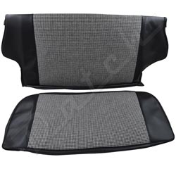 H/TOOTH R/SEAT KIT MINI 70-80 (BLACK)