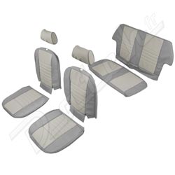  PACK DE HOUSSE DE SIEGE MINI 1982-1992 (GRIS FONCE/GRIS)